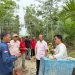 Anggota DPR RI, Edi Purwanto saat meninjau pembangunan infrastruktur di Jambi [Tajom,id/Ist]